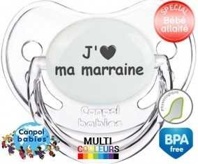 Coeur j'aime ma marraine: Sucette Physiologique-su7.fr