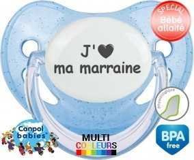 Coeur j'aime ma marraine: Sucette Physiologique-su7.fr