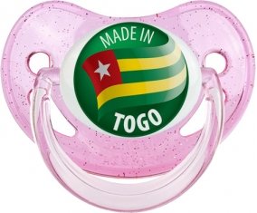 Made in TOGO Rose à paillette