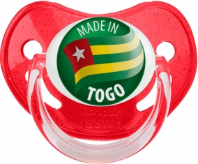 Made in TOGO Rouge à paillette
