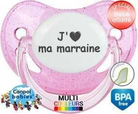 Coeur j'aime ma marraine: Sucette Physiologique-su7.fr