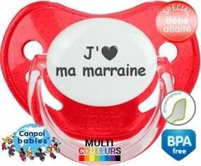 Coeur j'aime ma marraine: Sucette Physiologique-su7.fr