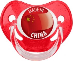 Made in CHINA Rouge à paillette