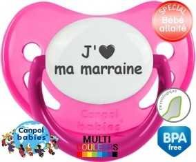 Coeur j'aime ma marraine: Sucette Physiologique-su7.fr