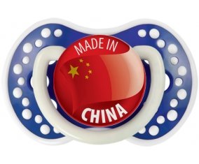 Made in CHINA Bleu-marine phosphorescente