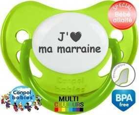 Coeur j'aime ma marraine: Sucette Physiologique-su7.fr