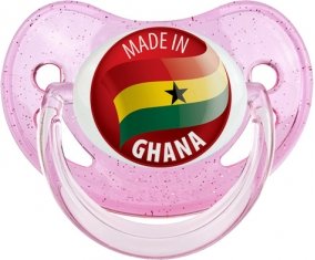 Made in GHANA Rose à paillette