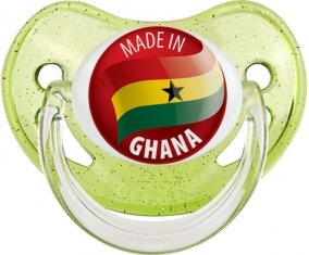 Made in GHANA Vert à paillette