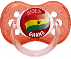 Made in GHANA Rouge à paillette