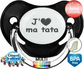Coeur j'aime ma tata: Sucette Physiologique-su7.fr