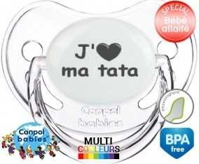 Coeur j'aime ma tata: Sucette Physiologique-su7.fr