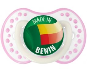 Made in BENIN Blanc-rose phosphorescente