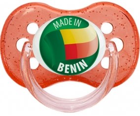 Made in BENIN Rouge à paillette