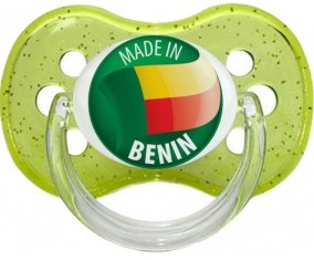 Made in BENIN Vert à paillette