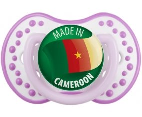 Made in CAMEROON Blanc-mauve classique