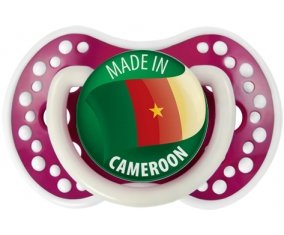 Made in CAMEROON Fuchsia phosphorescente