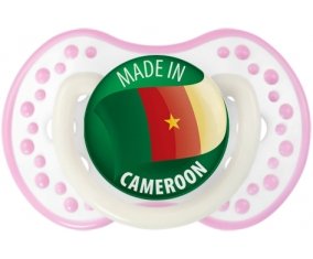 Made in CAMEROON Blanc-rose phosphorescente