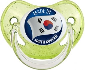 Made in SOUTH KOREAN Vert à paillette