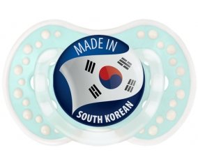 Made in SOUTH KOREAN Retro-turquoise-lagon classique