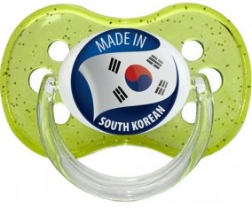 Made in SOUTH KOREAN Vert à paillette