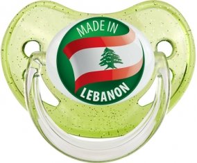 Made in LEBANON Vert à paillette