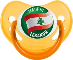 Made in LEBANON Jaune phosphorescente