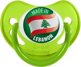Made in LEBANON Vert phosphorescente