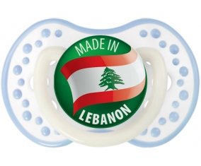 Made in LEBANON Blanc-cyan classique