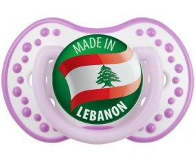Made in LEBANON Blanc-mauve classique