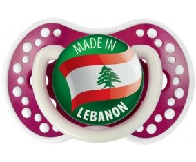 Made in LEBANON Fuchsia phosphorescente