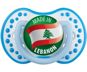Made in LEBANON Blanc-bleu phosphorescente