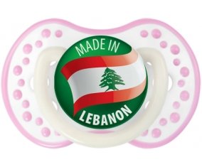 Made in LEBANON Blanc-rose phosphorescente