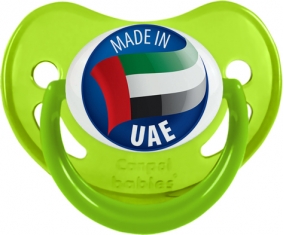 Made in UAE Vert phosphorescente