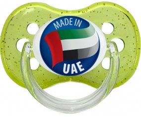 Made in UAE Vert à paillette