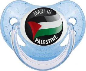 Made in PALESTINE Bleue à paillette