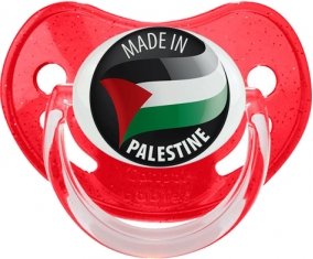 Made in PALESTINE Rouge à paillette