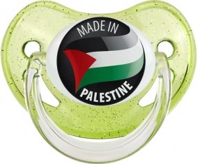 Made in PALESTINE Vert à paillette