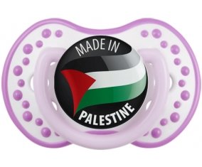 Made in PALESTINE Blanc-mauve classique