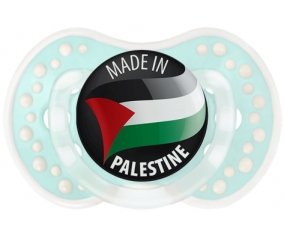 Made in PALESTINE Retro-turquoise-lagon classique