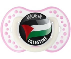 Made in PALESTINE Blanc-rose phosphorescente