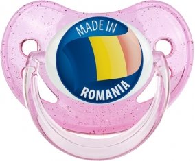 Made in ROMANIA Rose à paillette