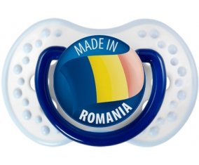 Made in ROMANIA Marine-blanc-bleu classique