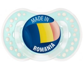 Made in ROMANIA Retro-turquoise-lagon classique