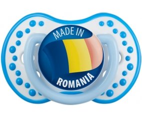 Made in ROMANIA Blanc-bleu phosphorescente