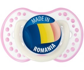 Made in ROMANIA Blanc-rose phosphorescente