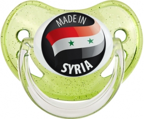 Made in SYRIA Vert à paillette