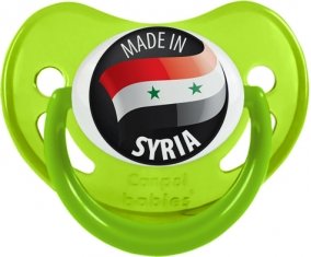 Made in SYRIA Vert phosphorescente