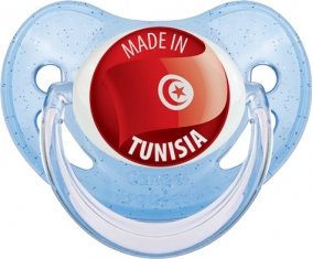 Made in TUNISIA Bleue à paillette
