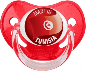 Made in TUNISIA Rouge à paillette