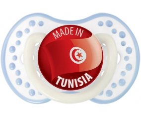 Made in TUNISIA Blanc-cyan classique